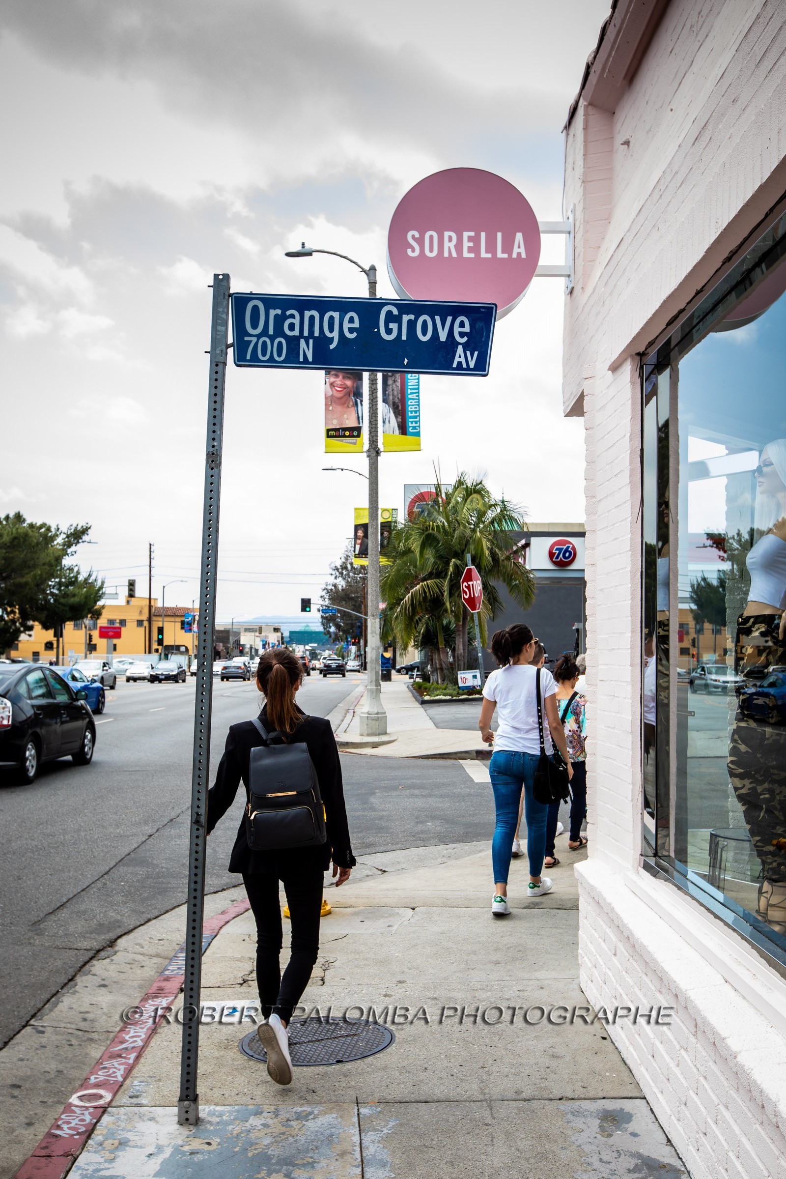 Etats-Unis, Californie-du-Sud, Los Angeles, Melrose Avenue