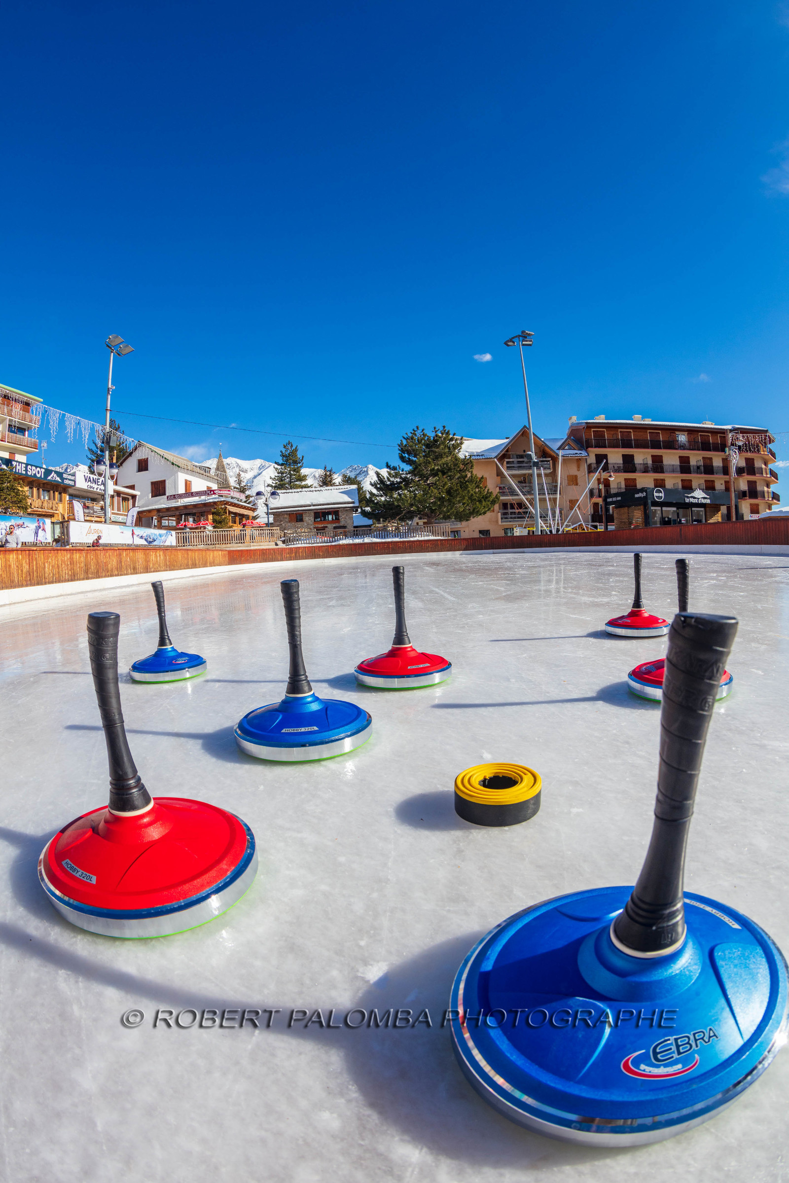 Pétanque sur glace