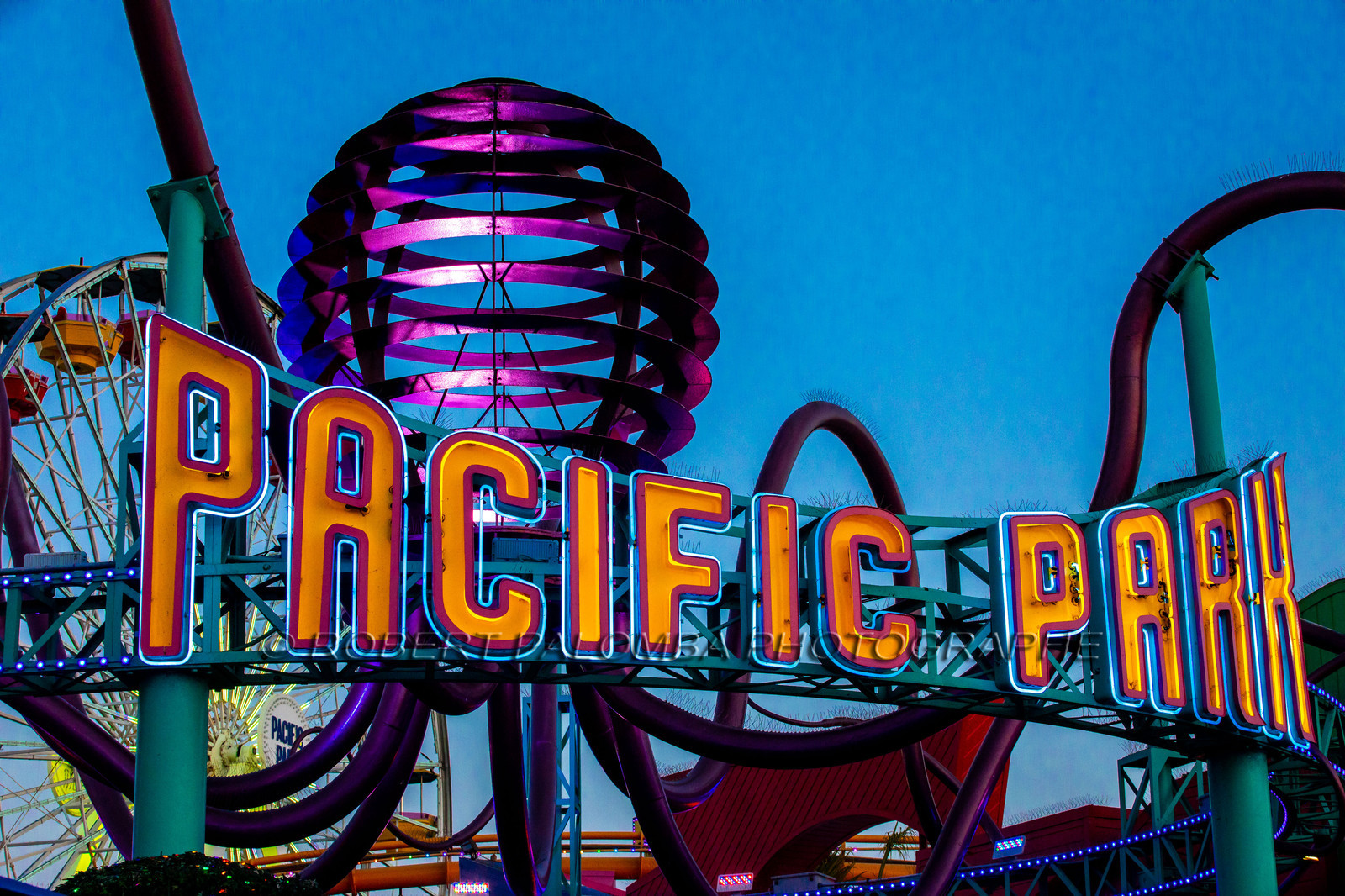 Etats-Unis, Californie-du-Sud, Los Angeles, Santa Monica Pier, Pacific Park