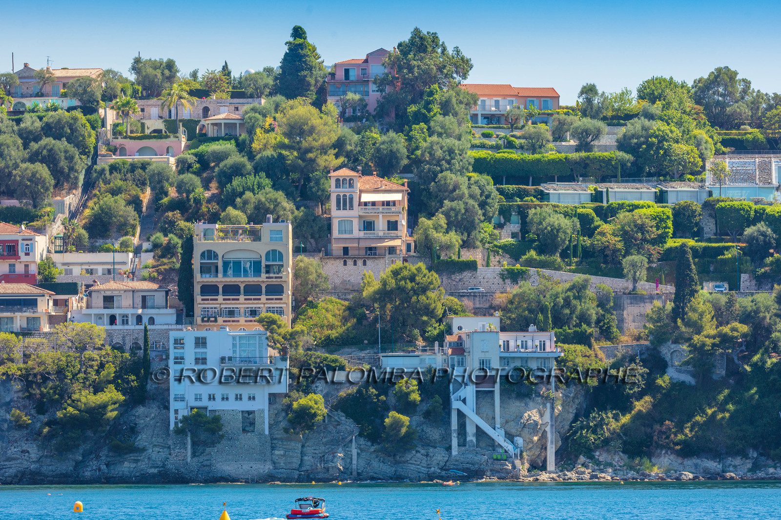 Promenade côtière Nice-Villefranche